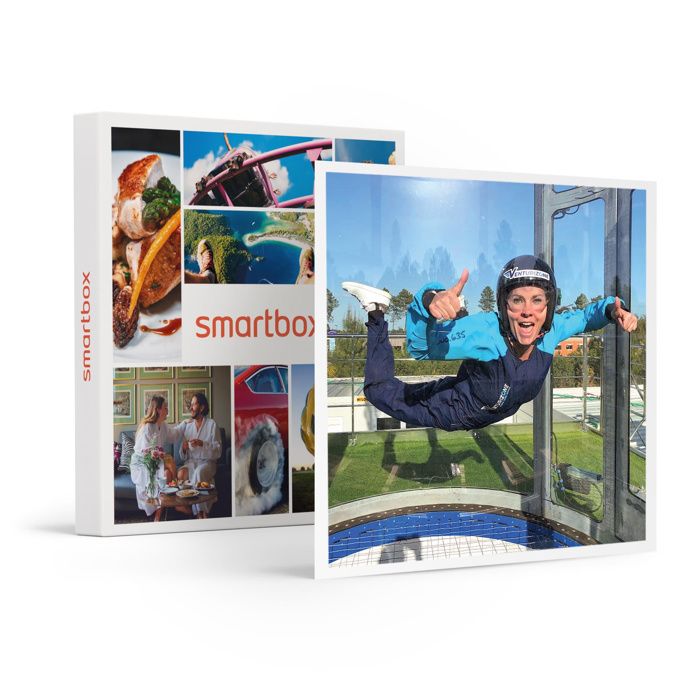 Smartbox - Vol à sensations : 1 min en simulateur de chute libre pour 1 adulte au Havre - Coffret Cadeau |