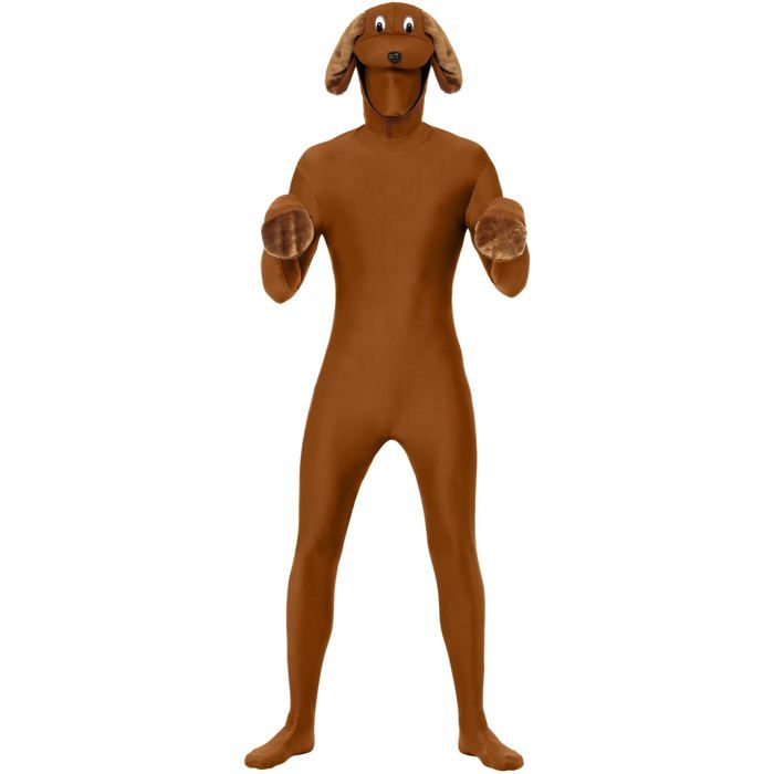 Kit de déguisement Gentil Chien - SMIFFYS - Peluche - Marron - Adulte - A partir de 3 ans
