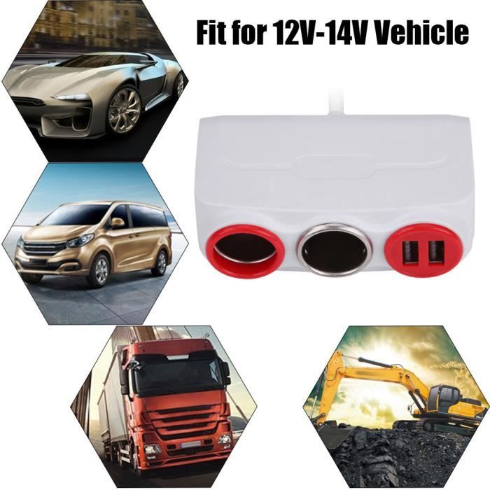 90W Chargeur Allume Cigare USB C Rapide, [PD45W&QC45W] Mini Chargeur Voiture USB C Adaptateur