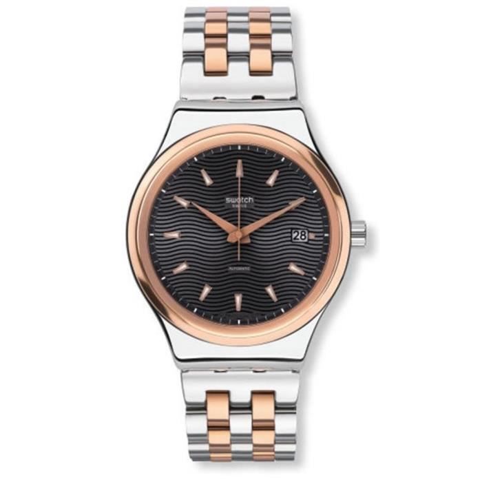 Montre swatch homme bracelet acier sales