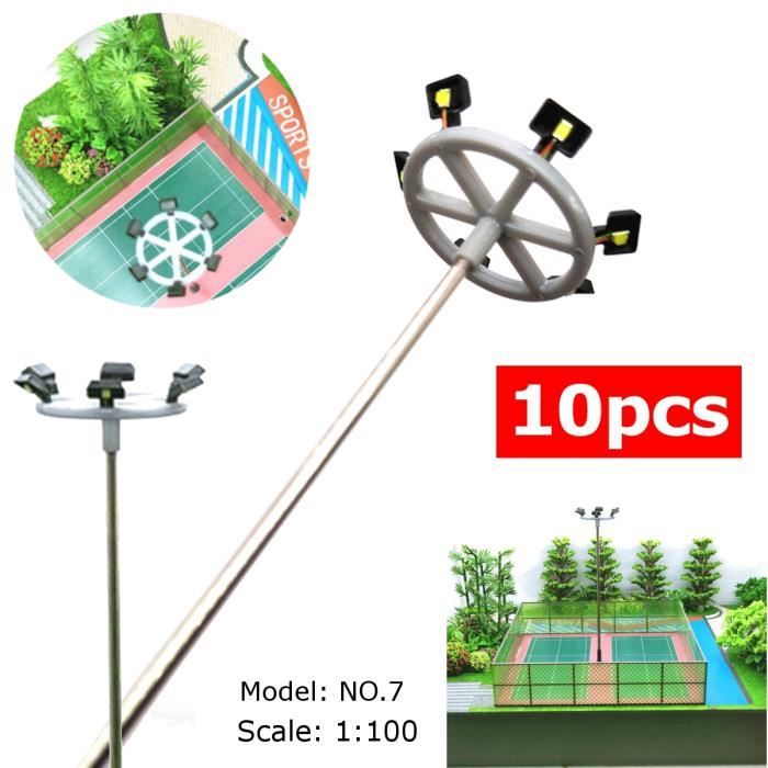 Tempsa 10pcs Modele Jardin Lampes 1 100 3w 1v Miniature