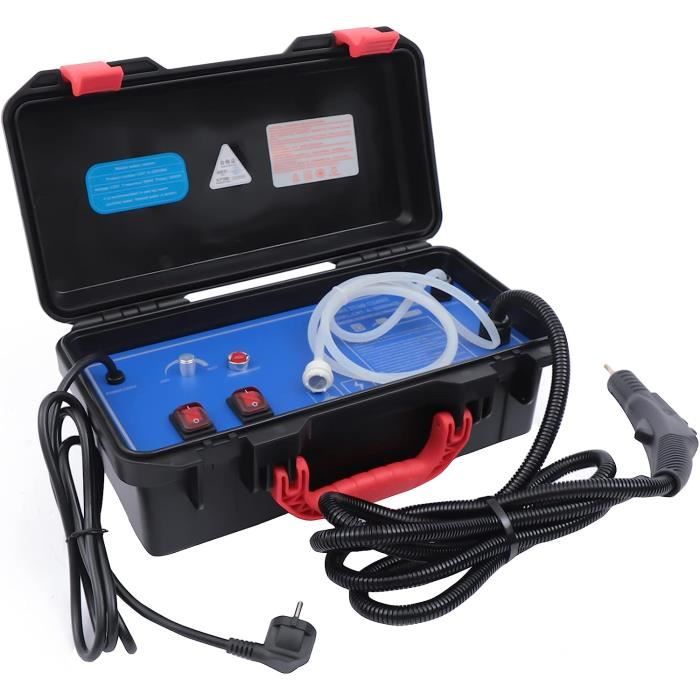 Nettoyeur vapeur portable haute température 3000 W pour voitures, avec pistolet pulvérisateur et boîte à outils, 3 modes de nettoyage, utilisé pour les maisons, les cuisines et les voitures Nettoyeur vapeur portable haute température 3000 W pour voitures, avec pistolet pulvérisateur et boîte à outils, 3 modes de nettoyage, utilisé pour les maisons, les cuisines et les voitures