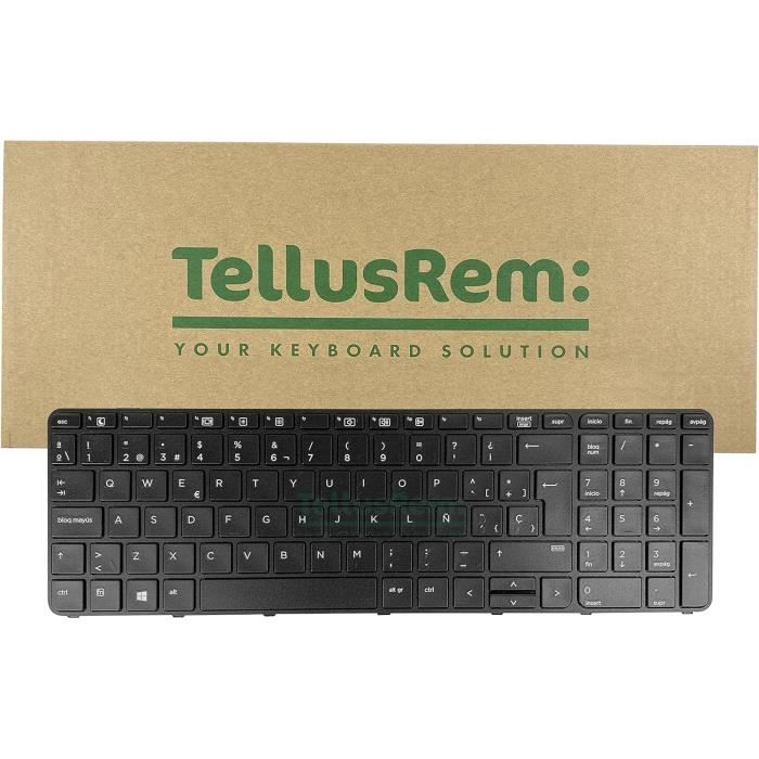 Clavier AZERTY Français Neuf Pour HP 15-bs091nf / Bs092nf / Bs093nf / Bs095nf - Compatible Compaq Et HP - Noir