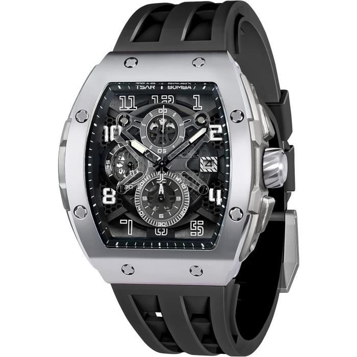 Verre Acrylique Bombé Chromé ROBUR Pour Montre-bracelet - Neuf Avec étiquettes