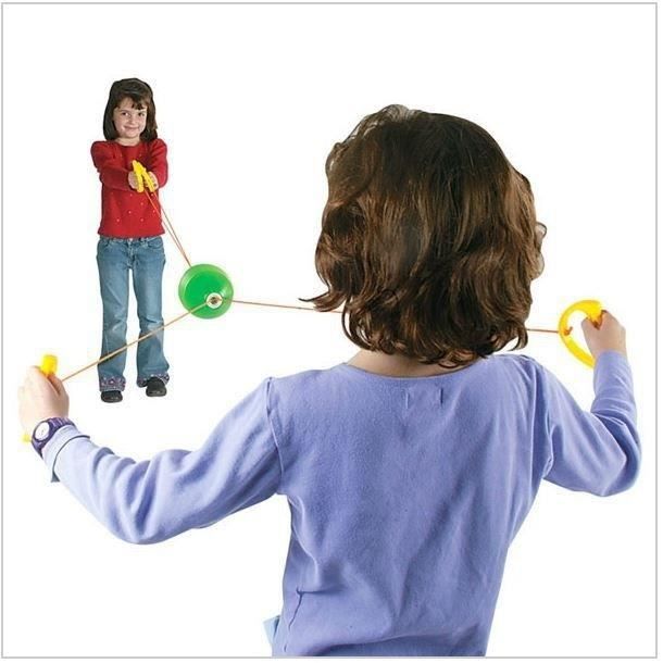 Jeu De Tir à La Balle Navette – Activité Familiale Interactive – Jouet De Plein Air à Deux Joueurs – Balle Géante à Tirer