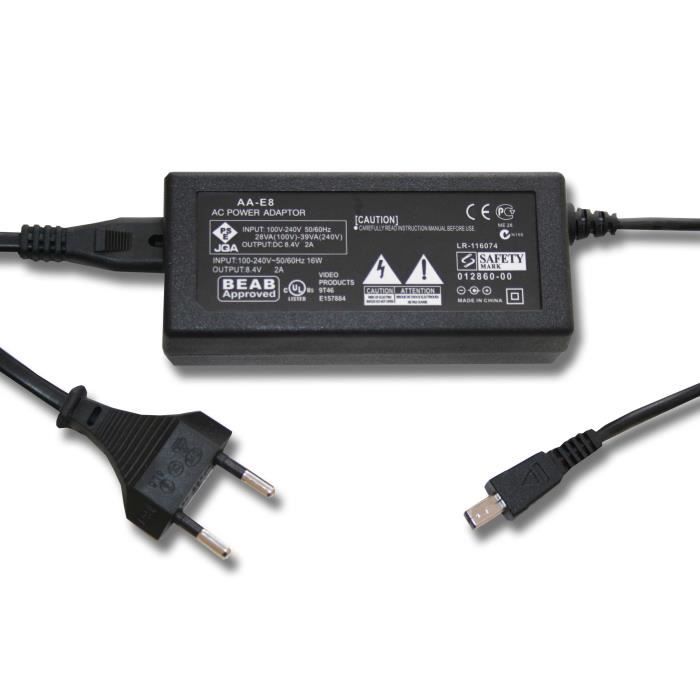 Bloc d'alimentation pour appareil photo SAMSUNG, remplace le modèle AA-E7, AA-E8