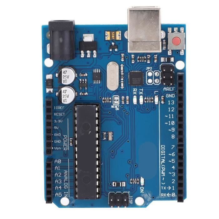 Carte Microcontrôleur Binghe Compatible Arduino - CH340 Chip, 5V 16M | Interface Micro, Alimentation USB/Externe