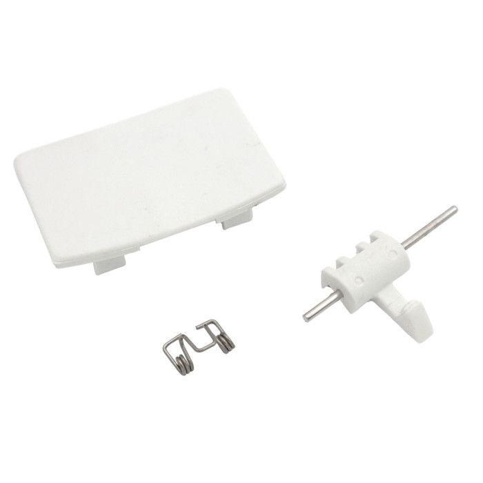Poignée De Hublot Blanche Pour Lave-linge - Compatible Laco, Neuf, Garantie 2 Ans, Fabriqué En France