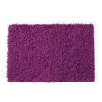 Tapis JchAouY Tapis de salle de bain doux antidérapant pour douche et lavabo 40*60cm violet foncé-1