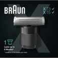 Lame de rechange Braun Series X One, compatible avec les modèles Braun Series X, les tondeuses à barbe et les rasoirs électriques-1