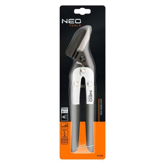Cisailles à Métaux 310 Mm – Acier Allié Robuste, Manche Antidérapante Bicolore, Coupe Précise Tôle & Inox