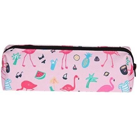 Trousse Scolaire Freessom Flamant Rose 3D – Imperméable, Format 19x5.5x6 Cm, Polyvalente Pour Crayons Ou Maquillage
