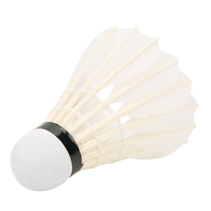 12PCS 1005 Volants de badminton durables en plumes d'oie pour  l'entraînement sportif (12PCS) - Cdiscount Sport