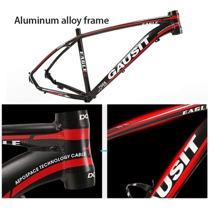G n rique V lo Montagne Unisexe Semi rigide Vtt 24 27 30 Vitesses