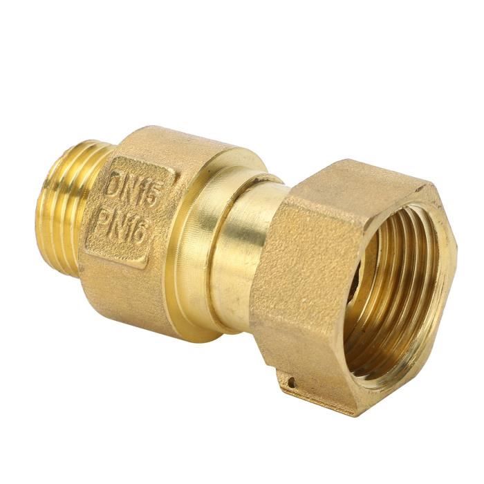 Begonia Clapet Anti-retour En Laiton 3/4" AG Vers AG 3/4" Avec Filetage