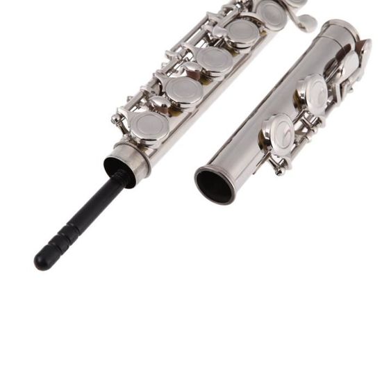 Flûte traversière Cupronickel Argent plaqué 16 trous C Key Instrument à  vent avec Graisse de liège Gants - Achat / Vente flûte traversière Flûte  traversière Cupronickel 