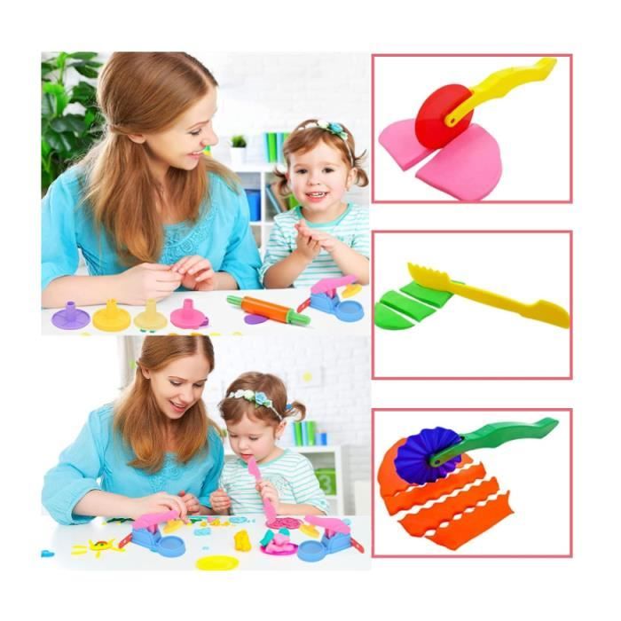 BBWELL 85 Pièces Pâte à Modeler Pour Enfants,Accessoire Pate
