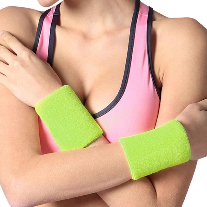 Vidillo Lot De 2 Bracelets De 10,2 Cm En Coton Doux Et épais