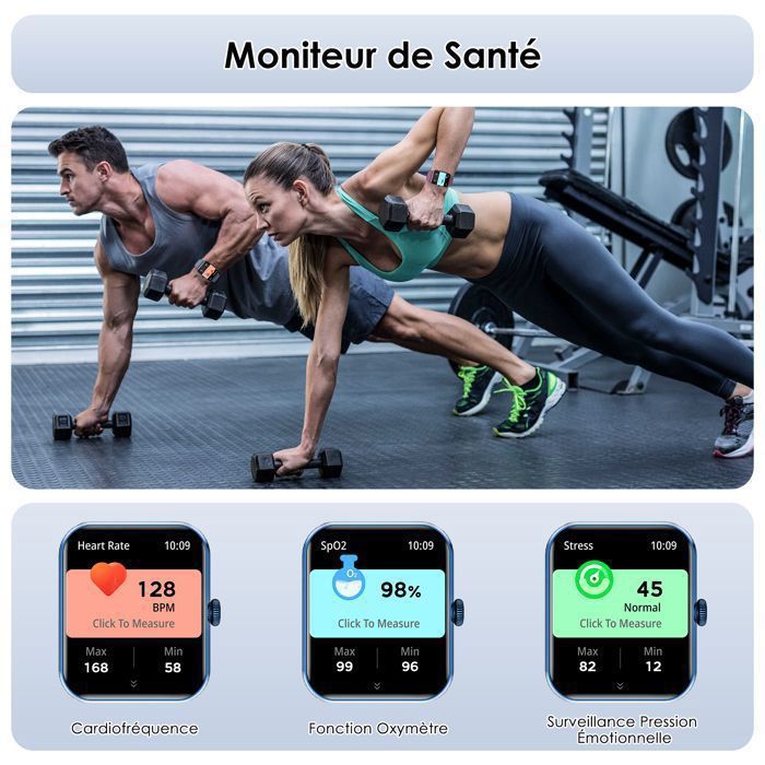 Montre elite sale connectée smartwatch 2020