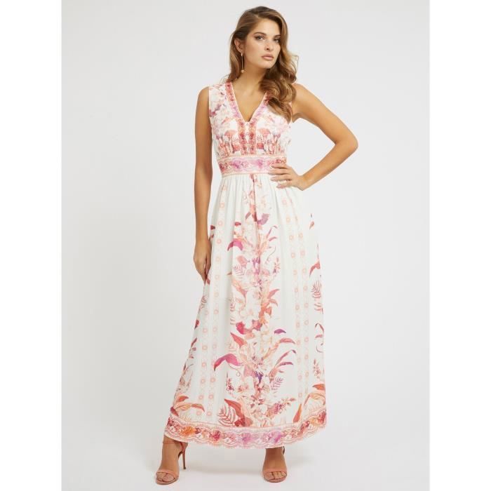 Robe longue guess femme on sale