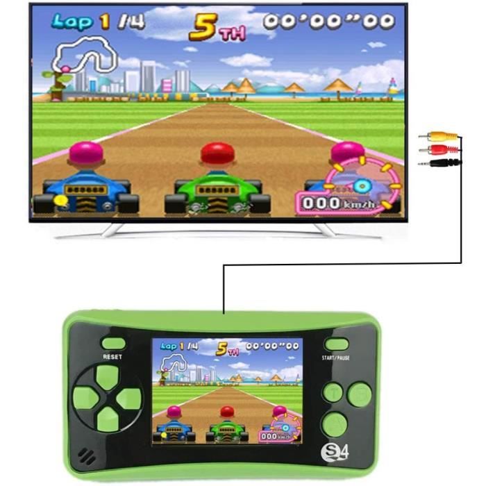 QINGSHE QS 4 Consoles de Jeux Portables Console de Jeux Retro FC