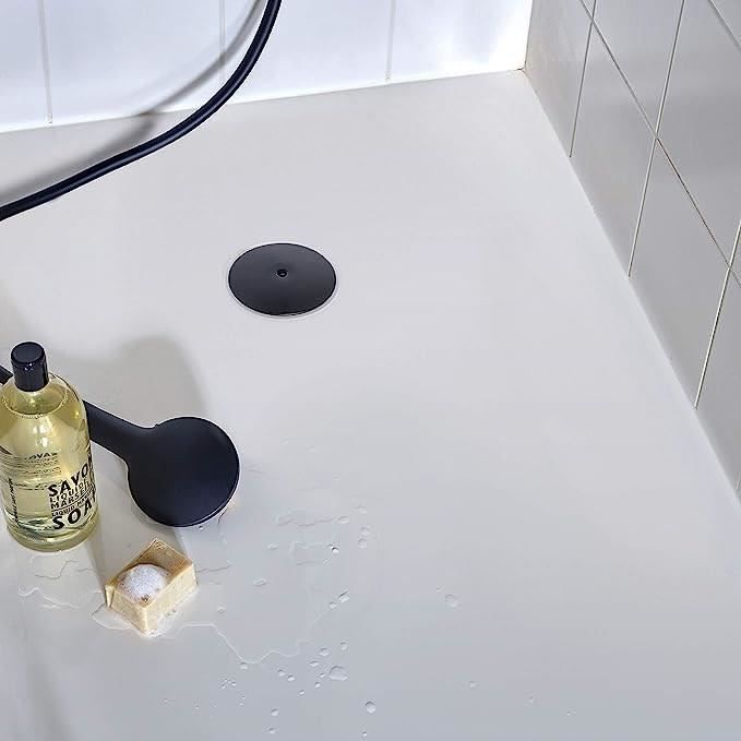 Bonde de douche extra-plate pour receveur, Diam.90 mm, WIRQUIN