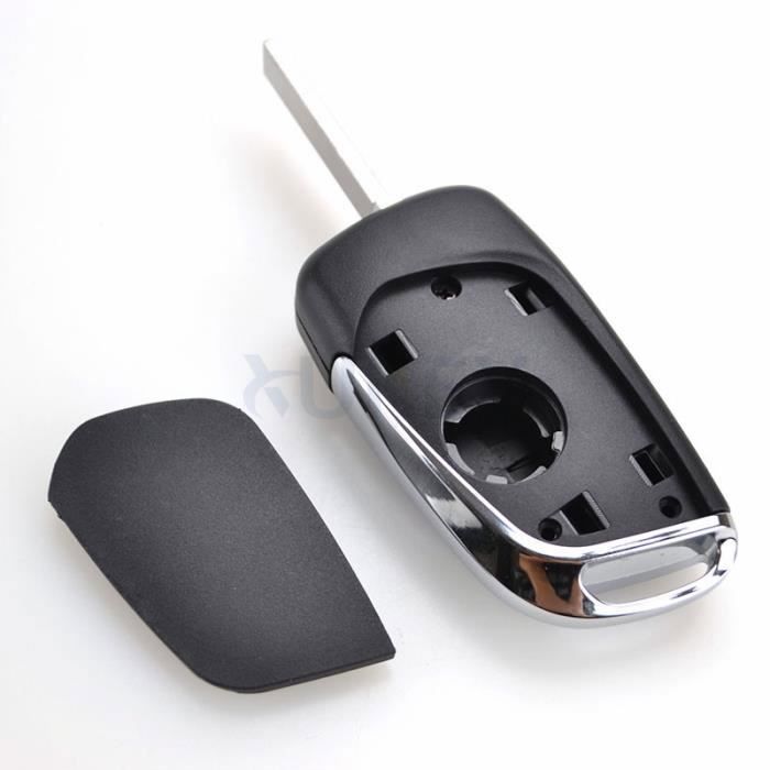 Coque Clé Peugeot Citroën 2 Boutons FINTERRY - Compatible 207 307 308 407 Et C2 C3 C4 DS3