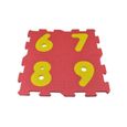 529057 Tapis puzzle en mousse 20 pièces à assembler 15x15 cm lettres et chiffres-3