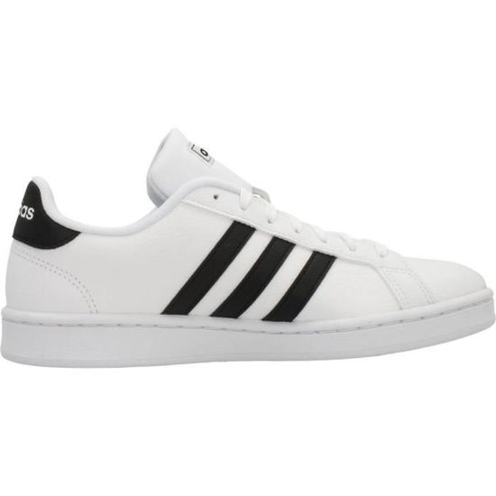 Basket Grand Court,Adidas Femme F36483 Blanc - Cdiscount Chaussures Basket Grand Court,Adidas Femme F36483 Blanc - Cdiscount Chaussures