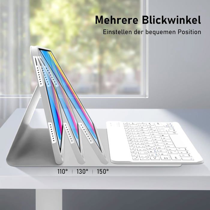Étui clavier pour iPad 11e génération – Fin, rétroéclairé et