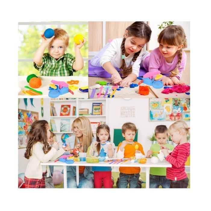 Kit De 20 Outils De Pâte à Modeler Pour Pâte à Modeler Et Pâte à