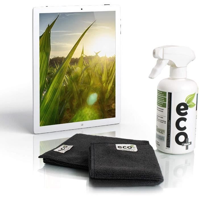Ecomoist Naturel kit de nettoyage pour écran TV LCD LED Ordinateur  tablettes smartphones ordinateurs portables 500ml avec 192 - Cdiscount  Bagagerie - Maroquinerie