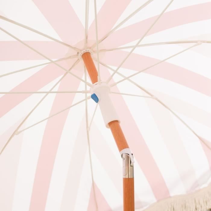 Strandparasol Grote 200cm winddicht tot 35 km/u aluminium 8 8 stangen