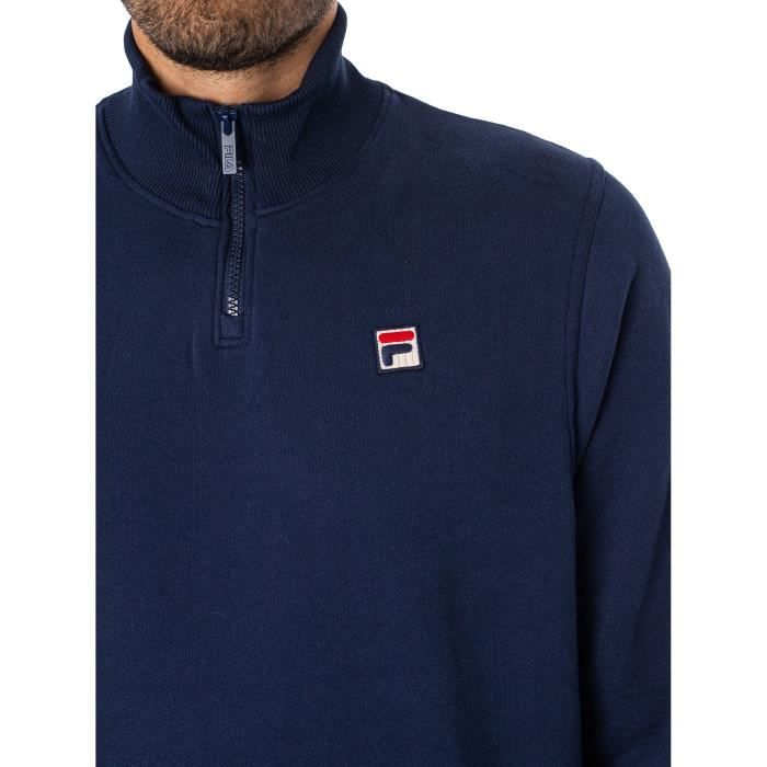 Sweat Zipp Ramy Fila Homme Bleu Bleu Cdiscount Pr t Porter