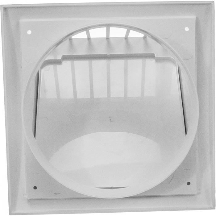Grille D'aération Pour VMC Blanc, Diam. 150 | Leroy Merlin