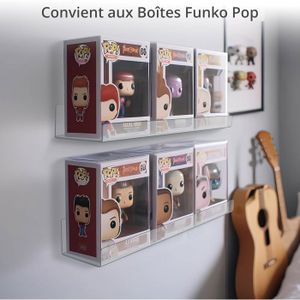 8 Pièces Support Vinyle Mural Acrylique - Porte Disques Vinyles Invisible Sans Percage 30.5cm
