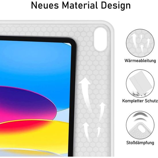 ProCase Étui En Cuir Synthétique Avec Clavier Sans Fil Magnétique Amovible Pour IPad 11{^>e