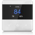 Thermostat - MH - 3928 - Sans Fil - Écran TFT 2,8 - Smart Start - Blanc