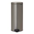 Poubelle à pédale - BRABANTIA - NewIcon - 30L - Fermeture silencieuse - Seau intérieur plastique