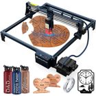 Graveur laser SCULPFUN S30 5W, machine de gravure, pompe d'assistance d'air automatique 30L/Min avec buse d'air