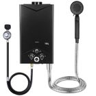 Chauffe-eau à Gaz - FLASIDU - 16L - 68000 BTU - 4.21GPM - Commande par bouton - Affichage numérique - 59*34*14cm - Noir