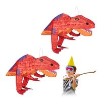 Pinata Dinosaure T-Rex en lot de 2 - 10031944-0