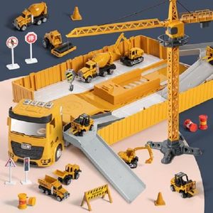 VOITURE - CAMION Camion de Construction pour Enfants Garçons avec E