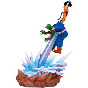 FIGURINE - PERSONNAGE Figurine Dragon Ball Z Son Goku VS Piccolo Daimaō - Bandai - Modèle personnage anime série manga - 21 cm