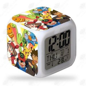 Acheter Pokemon - Horloge Alarme FM Led Pikachu - Accessoires de