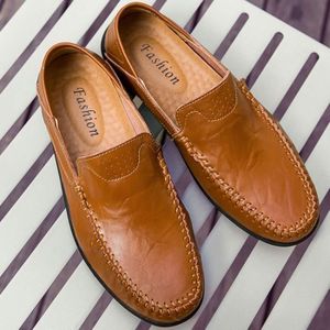 MOCASSIN Mocassins Homme - Mode 2020 Nouveau - Marron - Cui