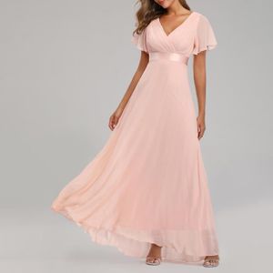 robe temoin rose