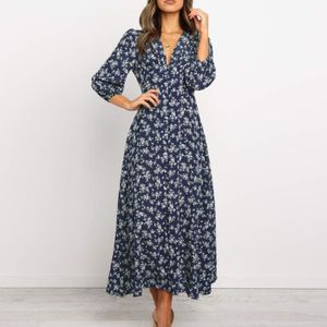 Robe longue sales boheme hiver