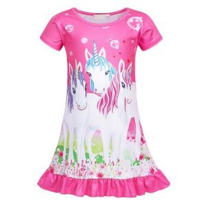 Mon petit poney enfants filles rose pyjama chemise de nuit Nuisette Âge 2-8 Ans 
