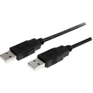 CÂBLE INFORMATIQUE Câble USB 2.0 A vers A de 2 m - M/M - Cordon USB A